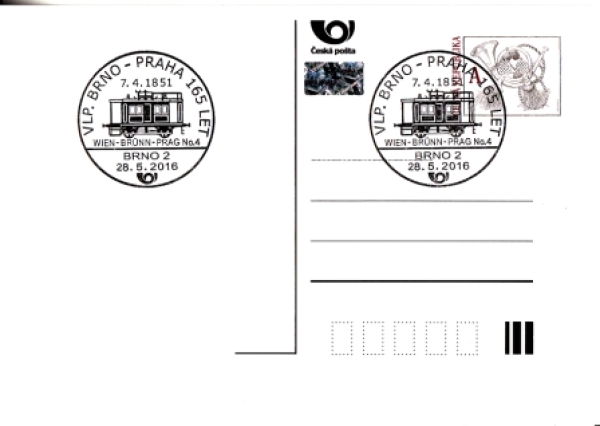 CDV - Ruční příležitostné poštovní razítko s ochoty ● - I. pololetí 2016
